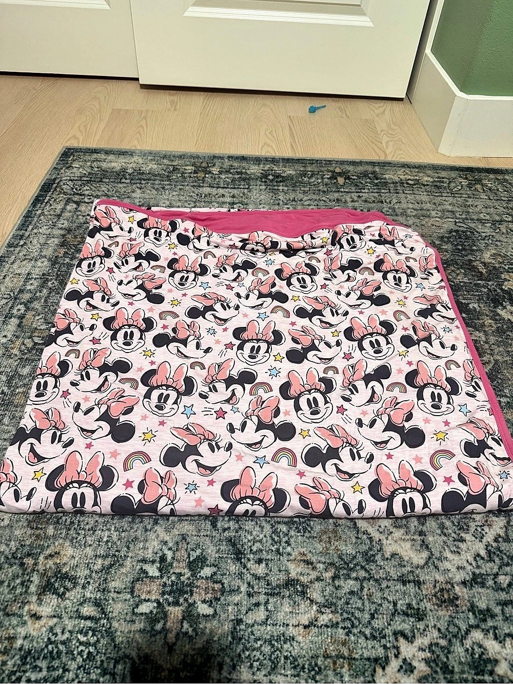 Little Sleepies Minnie Forever Cloud Blanket